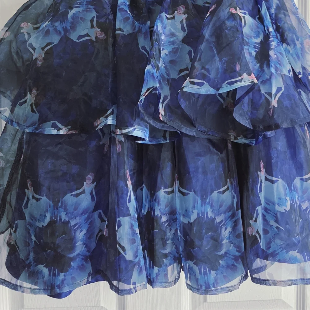 New!!! Disney ✨️ Girl's Blue Cinderella Fancy Dress Size 9/10